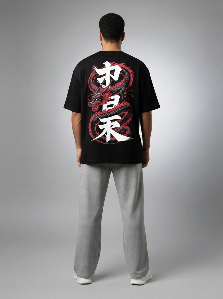DRAGON SOUL 
OVER SIZED T-SHIRT