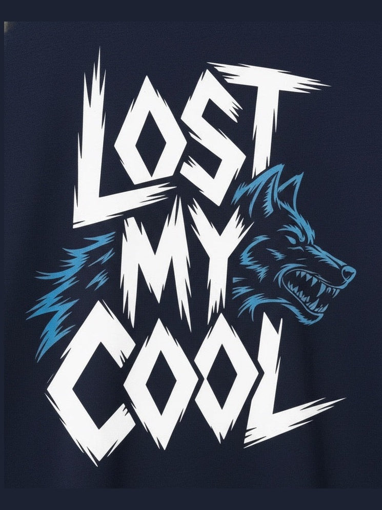 LOST MY COOL 
OVERSIZED T-SHIRT