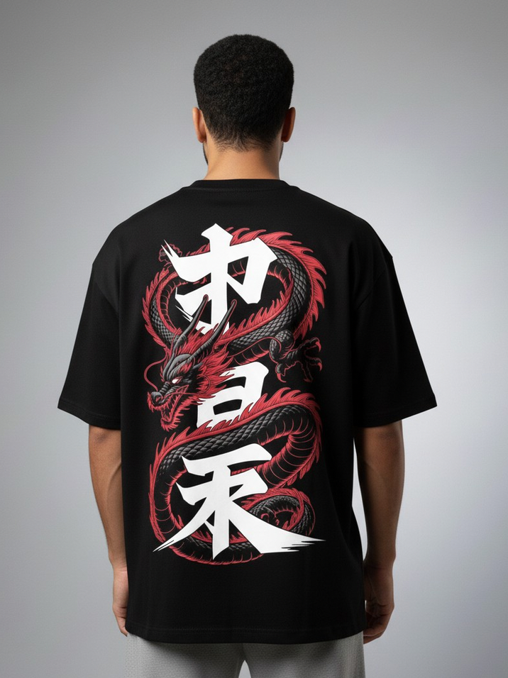DRAGON SOUL 
OVER SIZED T-SHIRT