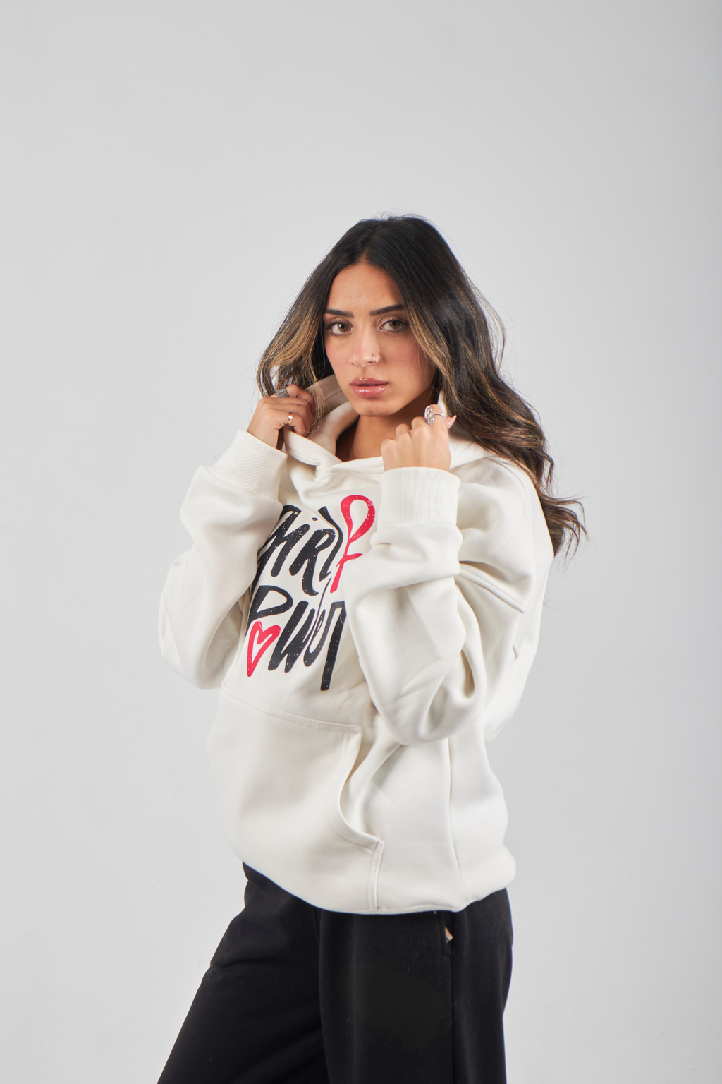 GIRL POWER
OVERSIZED HOODIE