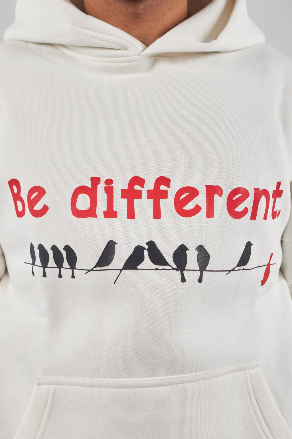 BE DIFFERENT
OVERSIZED HOODIE