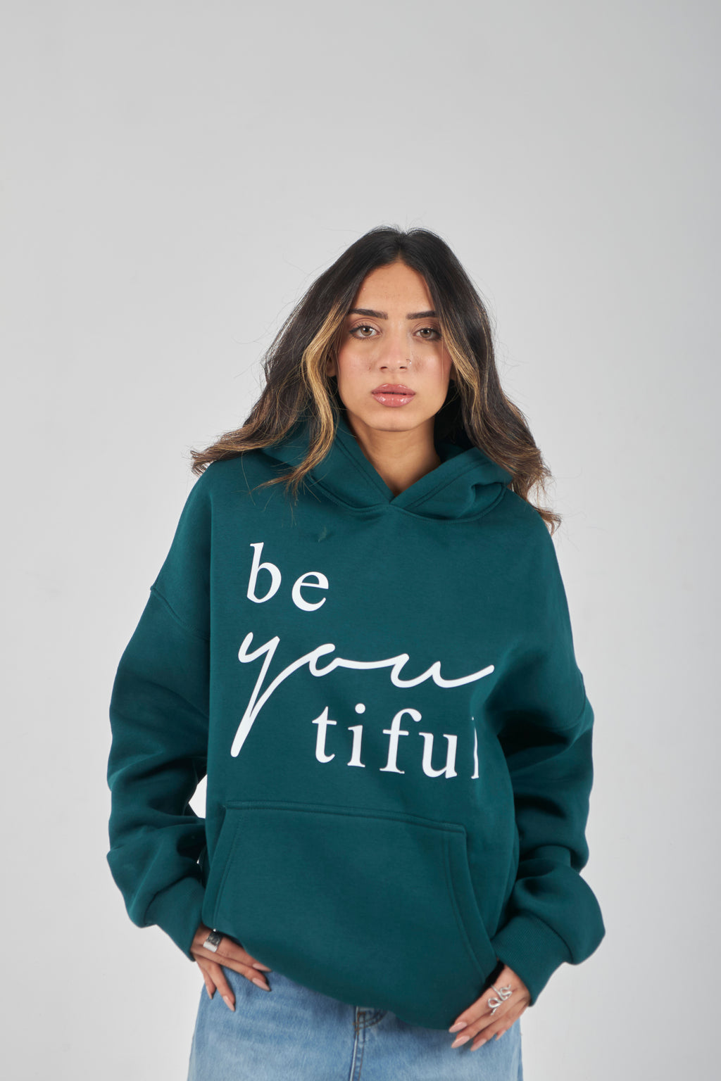 BE-YOU / BEAUTIFUL
OVERSIZED HOODIE