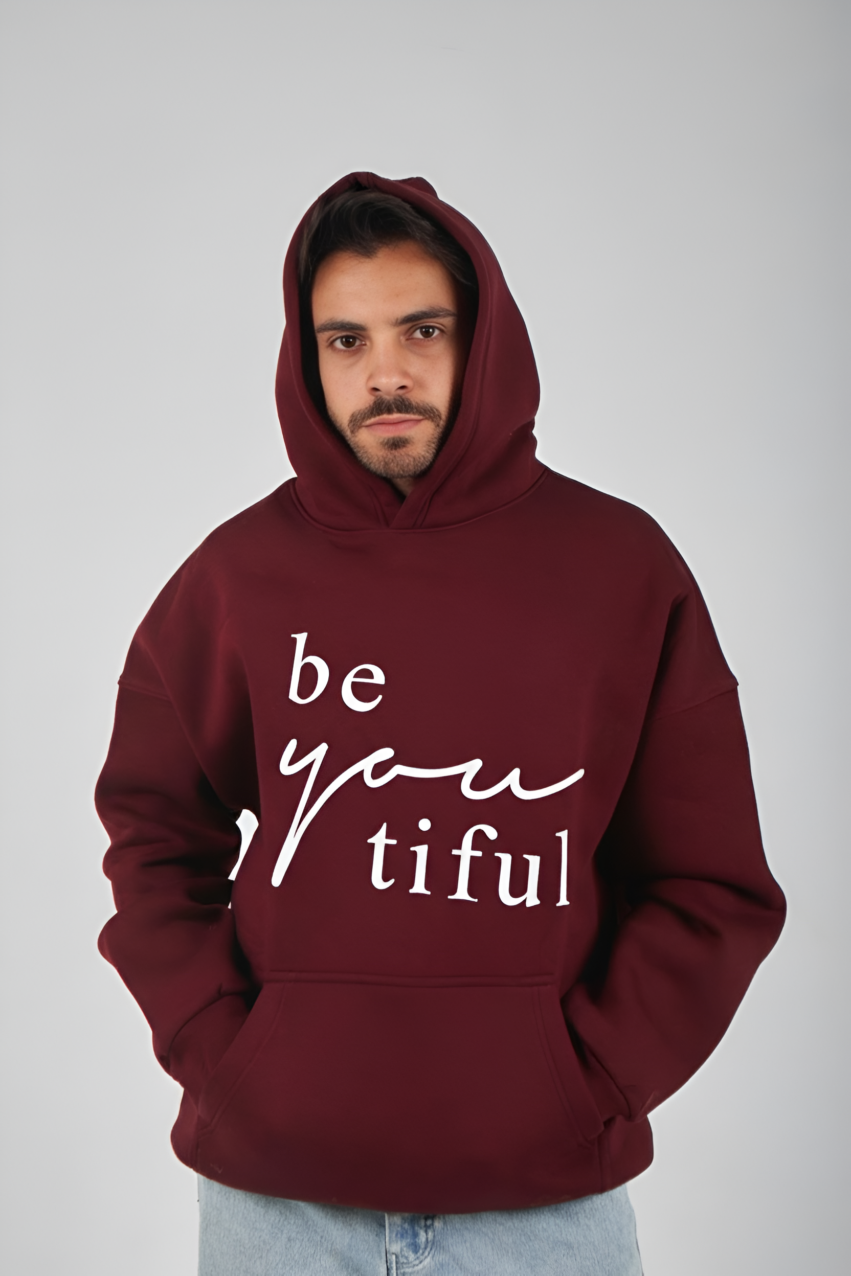 BE-YOU / BEAUTIFUL
OVERSIZED HOODIE